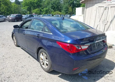 2014 Hyundai Sonata Gls из США, поврежденный, VIN 5NPEB4AC5EH870384